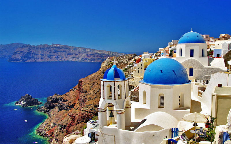 Santorini Oia village