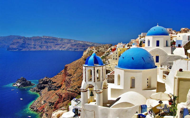Santorini Oia village