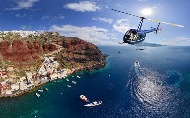 Santorini Helicopter Tour