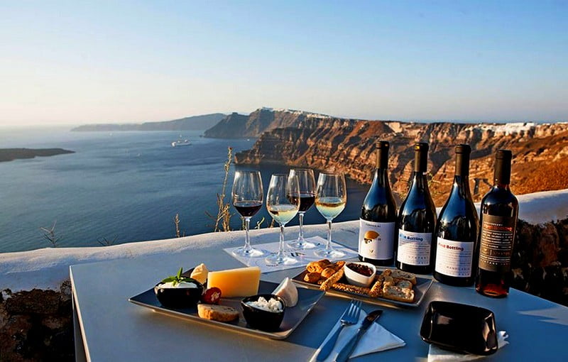 Santorini wine and brewery tour with tastings